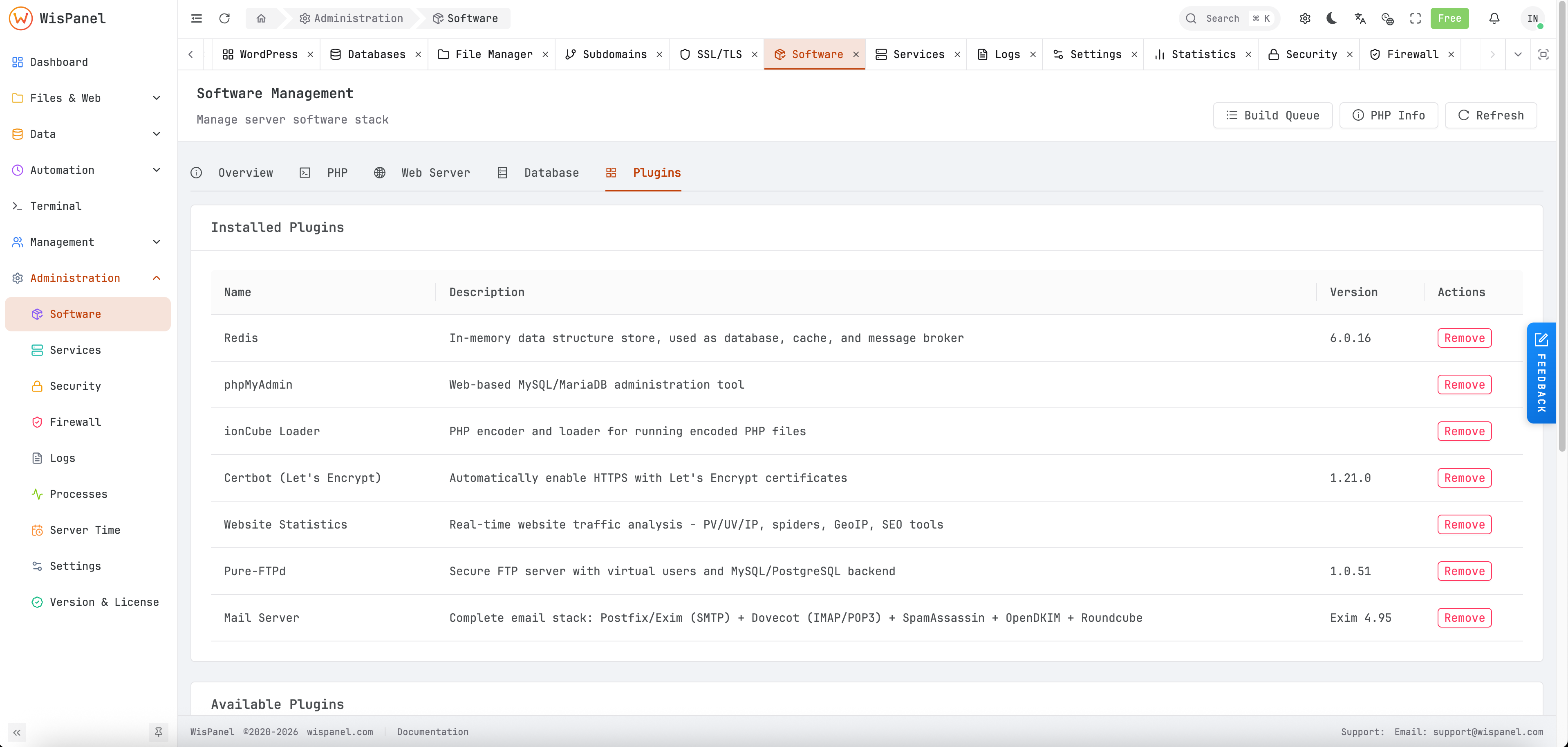 One-click software installation - Light mode